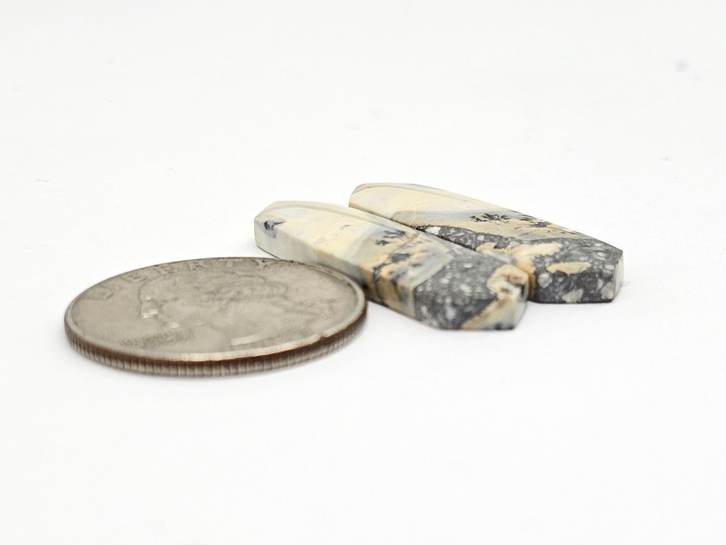 Maligano Jasper Cabochon Pair