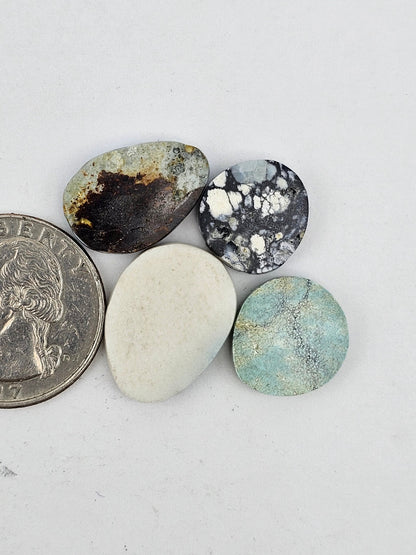 Dark moon variscite lot