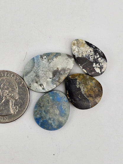 Dark moon variscite lot