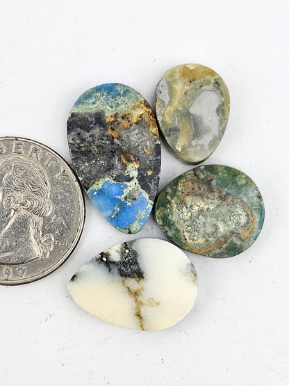 Dark moon variscite lot