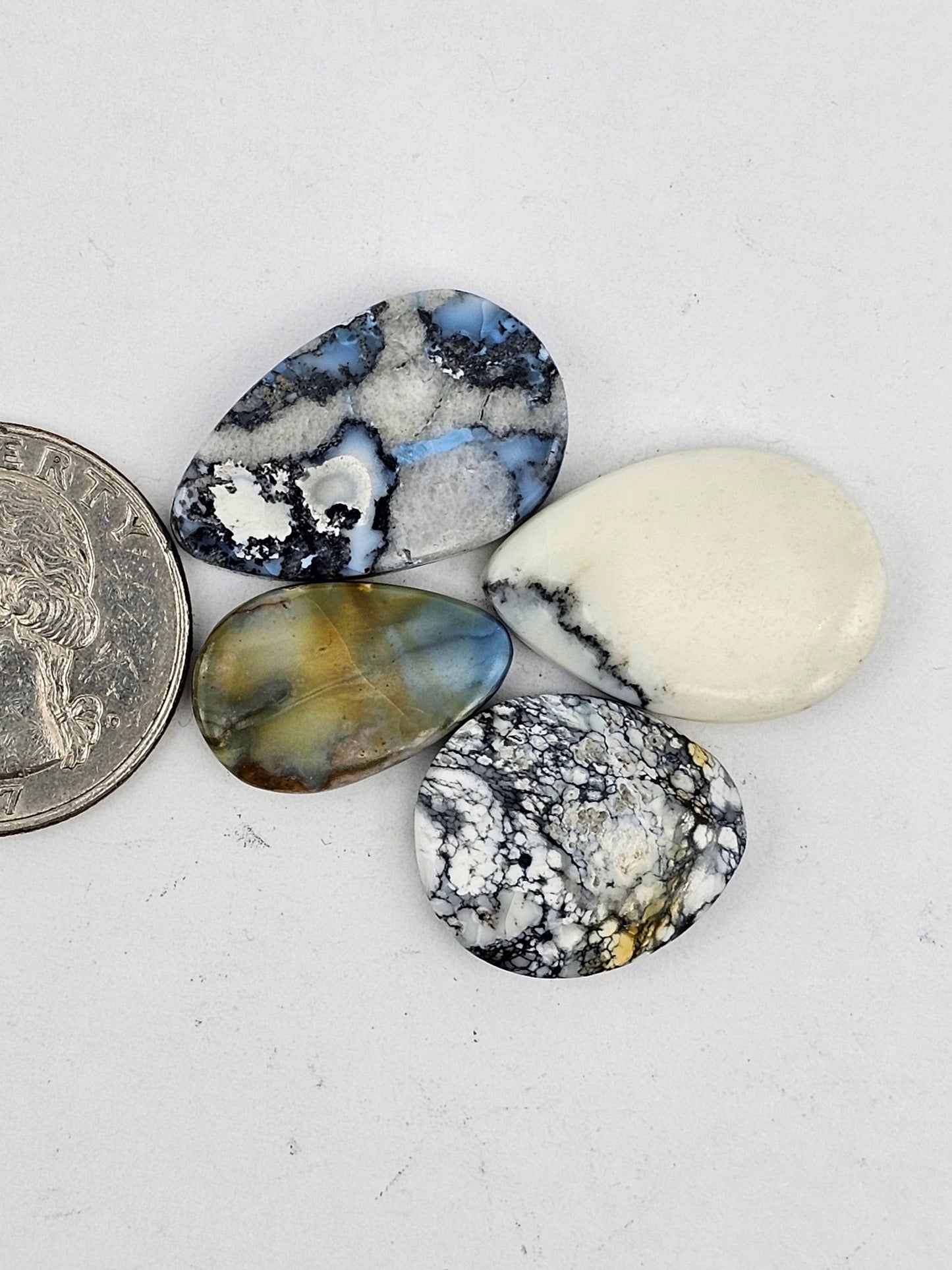 Dark moon variscite lot
