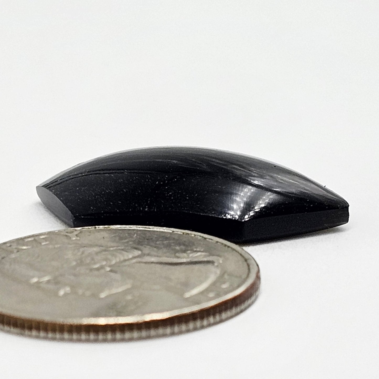 Golden Obsidian Long Diamond Cabochon