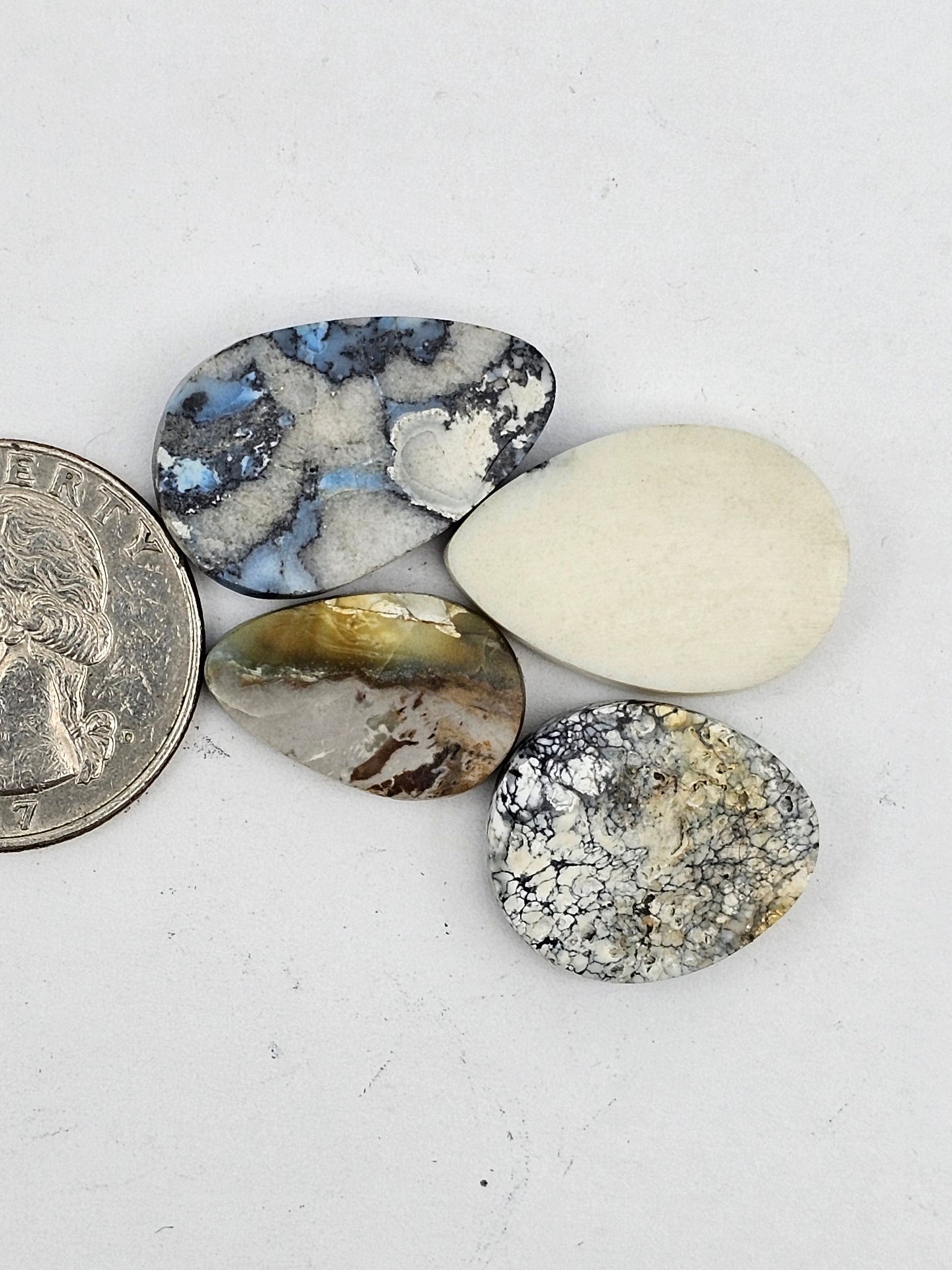 Dark moon variscite lot