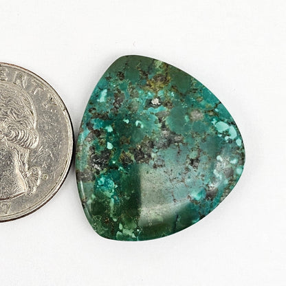 Cloud Mountain Turquoise Cabochon Large
