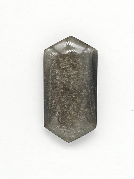 Gold Sheen Obsidian Long Diamond Cabochon | Natural Mexican Obsidian for Metalsmiths