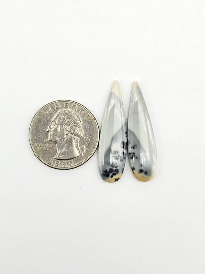 Maligano Jasper Cabochon Pair