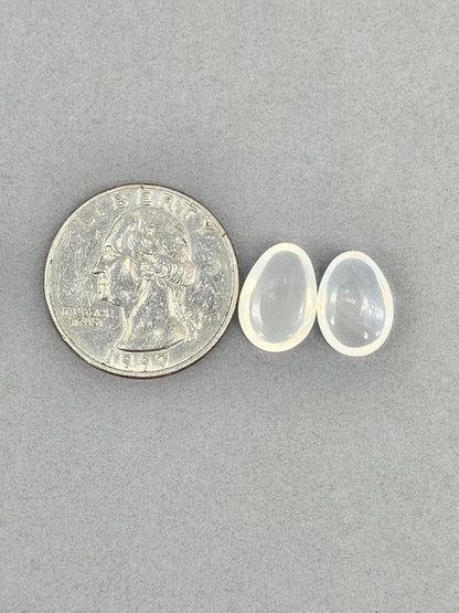 Mexican Jelly Opal Cabochon Pair | Natural Opal from Mexico