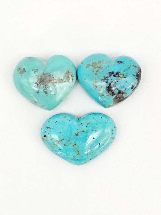 Mexican Turquoise Cabochon Set | Artisan Cut Gemstone