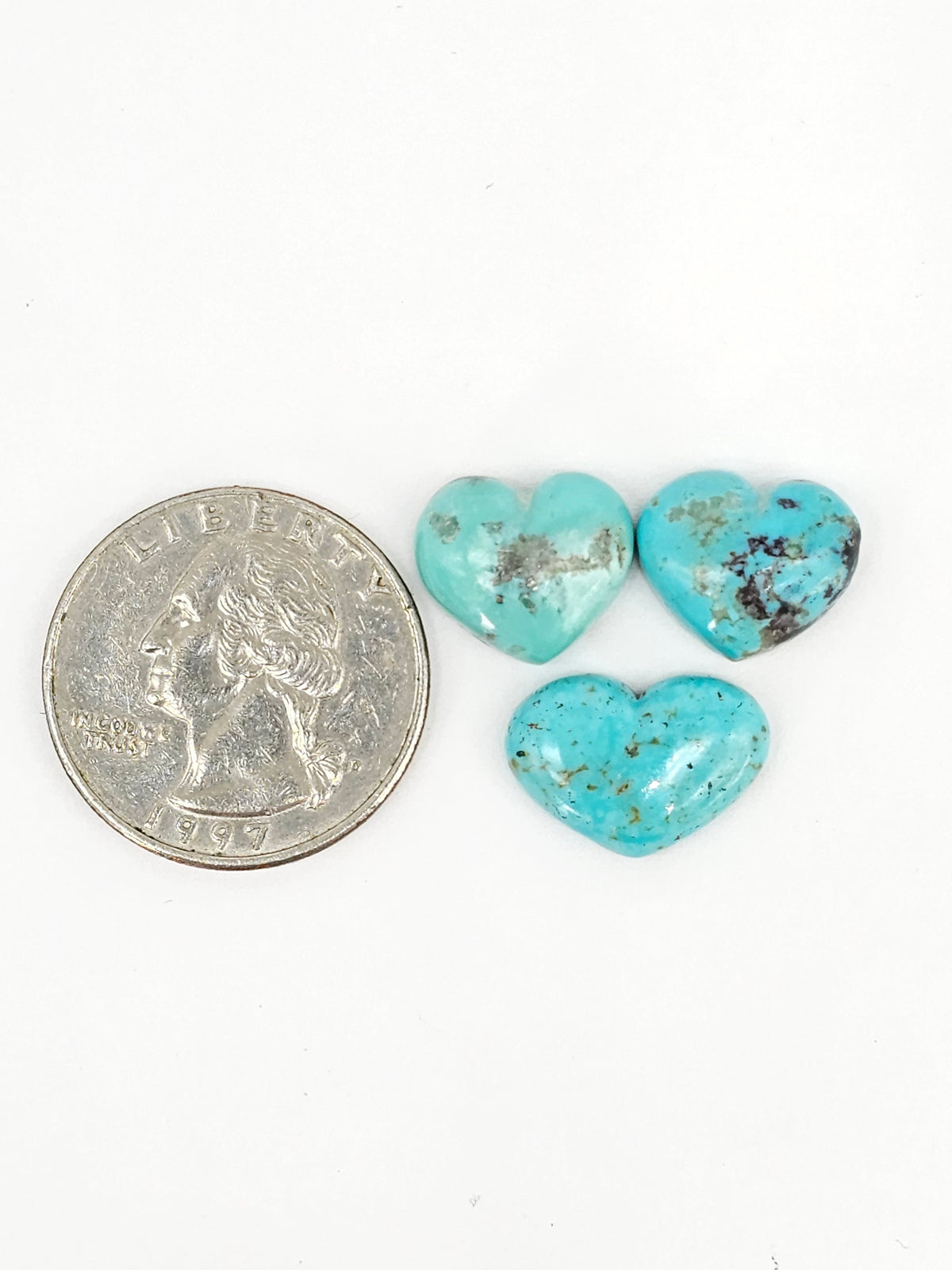 Mexican Turquoise Cabochon Set | Artisan Cut Gemstone