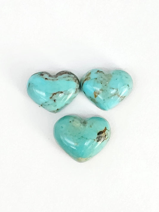 Mexican Turquoise Cabochon Set | Artisan Cut Gemstone