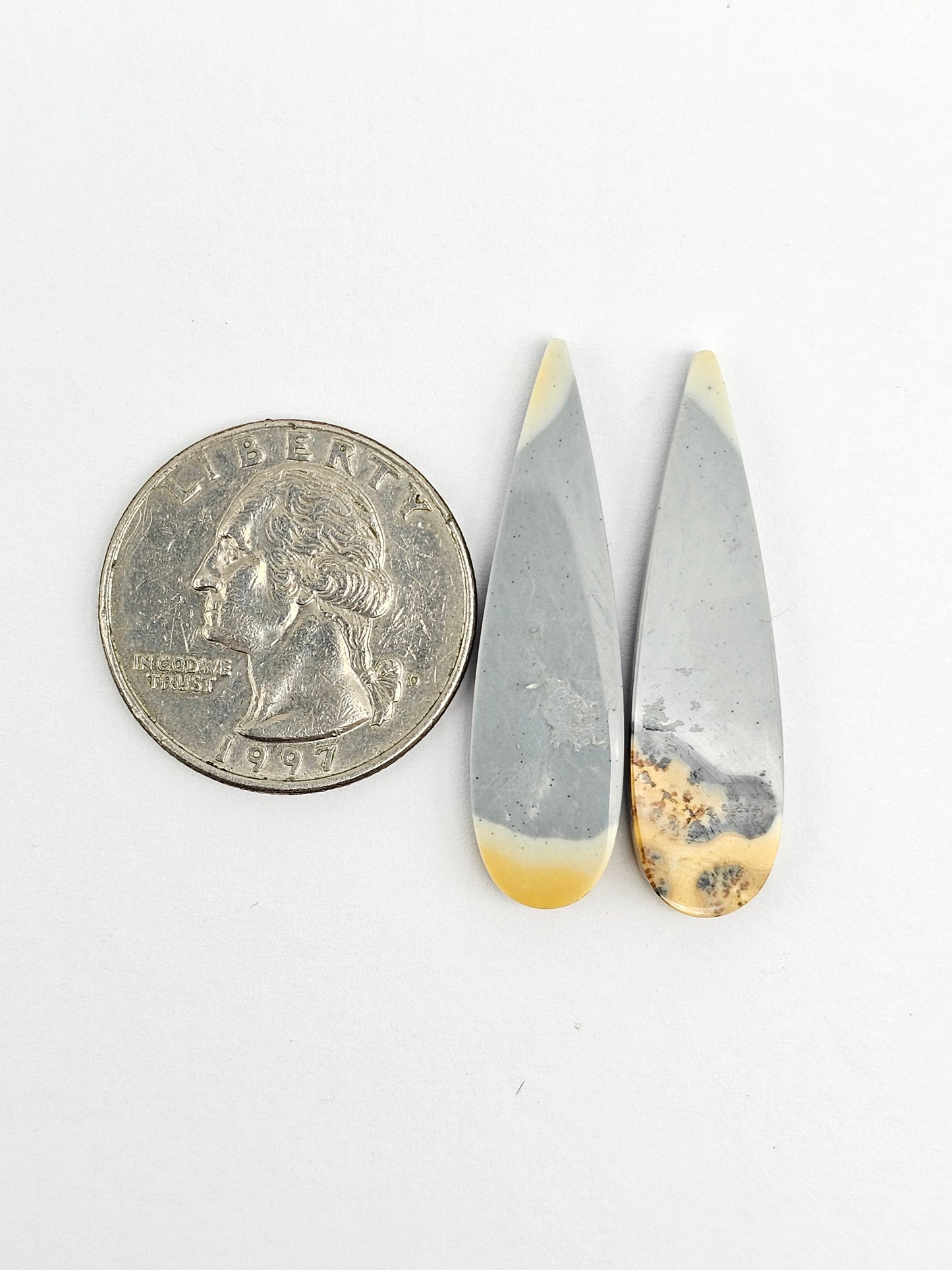 Maligano Jasper Cabochon Pair