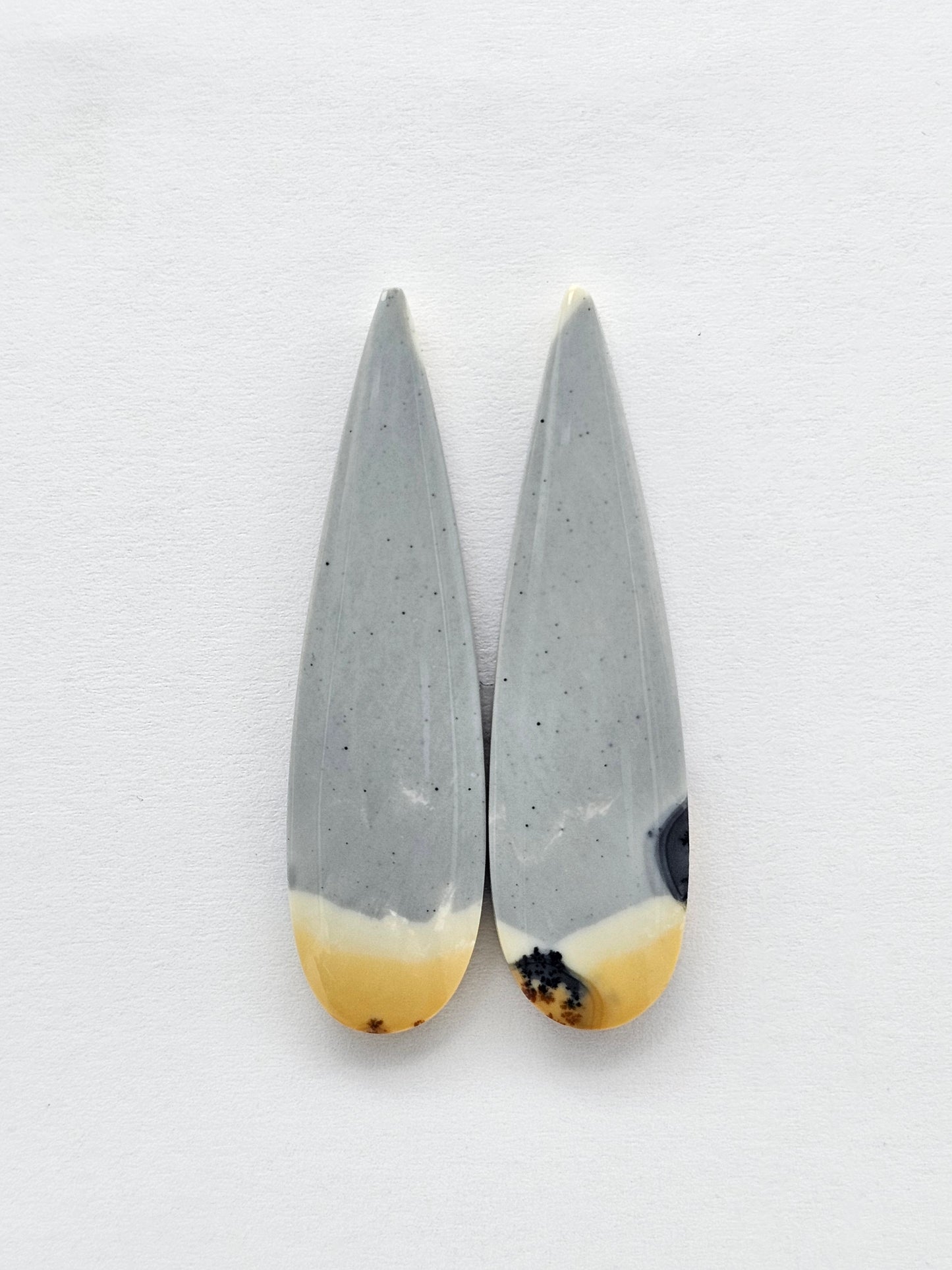 Maligano Jasper Cabochon Pair