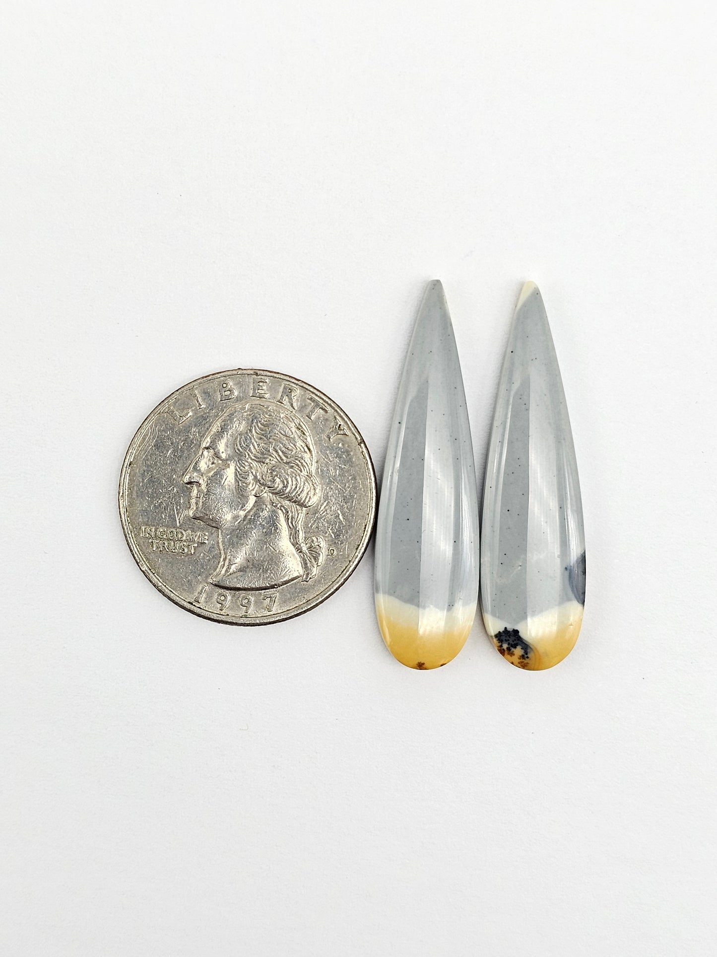 Maligano Jasper Cabochon Pair