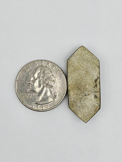 Golden Obsidian Long Diamond Cabochon