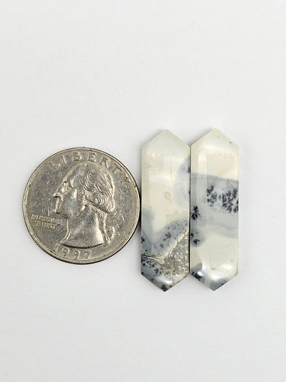 Maligano Jasper Cabochon Pair