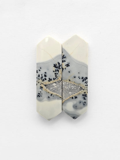 Maligano Jasper Cabochon Pair