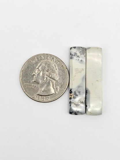 Maligano Jasper Cabochon Pair