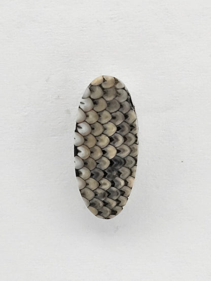 Snake skin agate cabochon