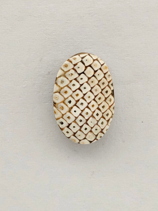 Snake skin agate cabochon