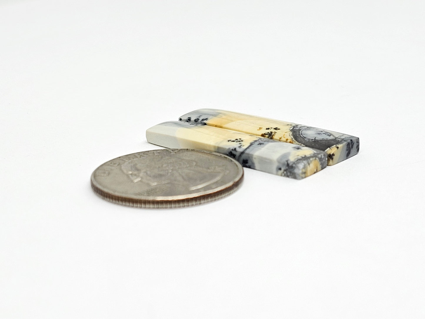 Maligano Jasper Cabochon Pair
