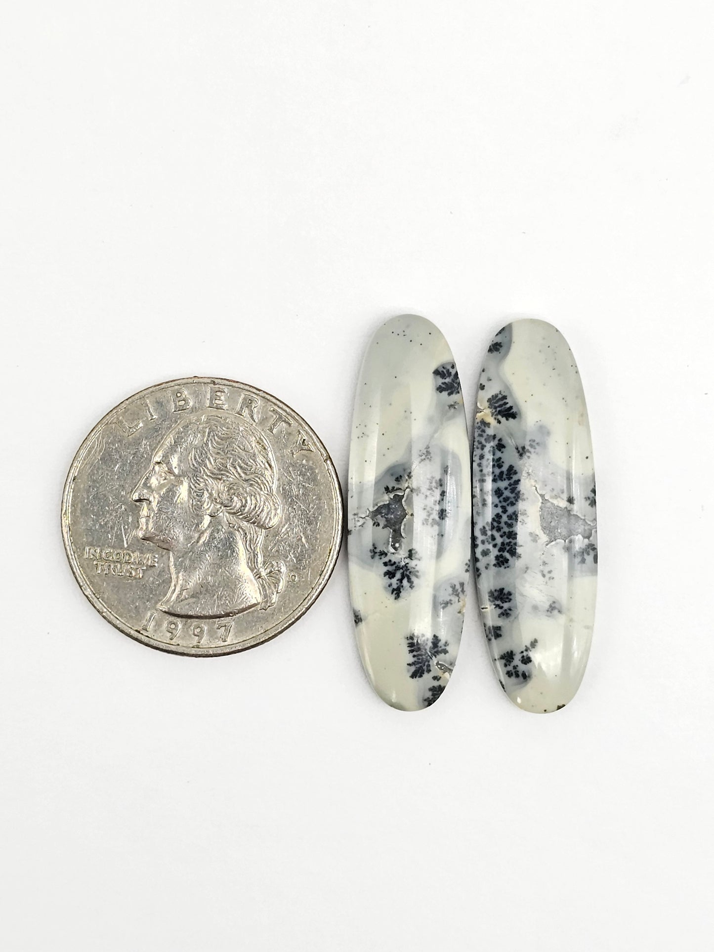 Maligano Jasper Cabochon Pair