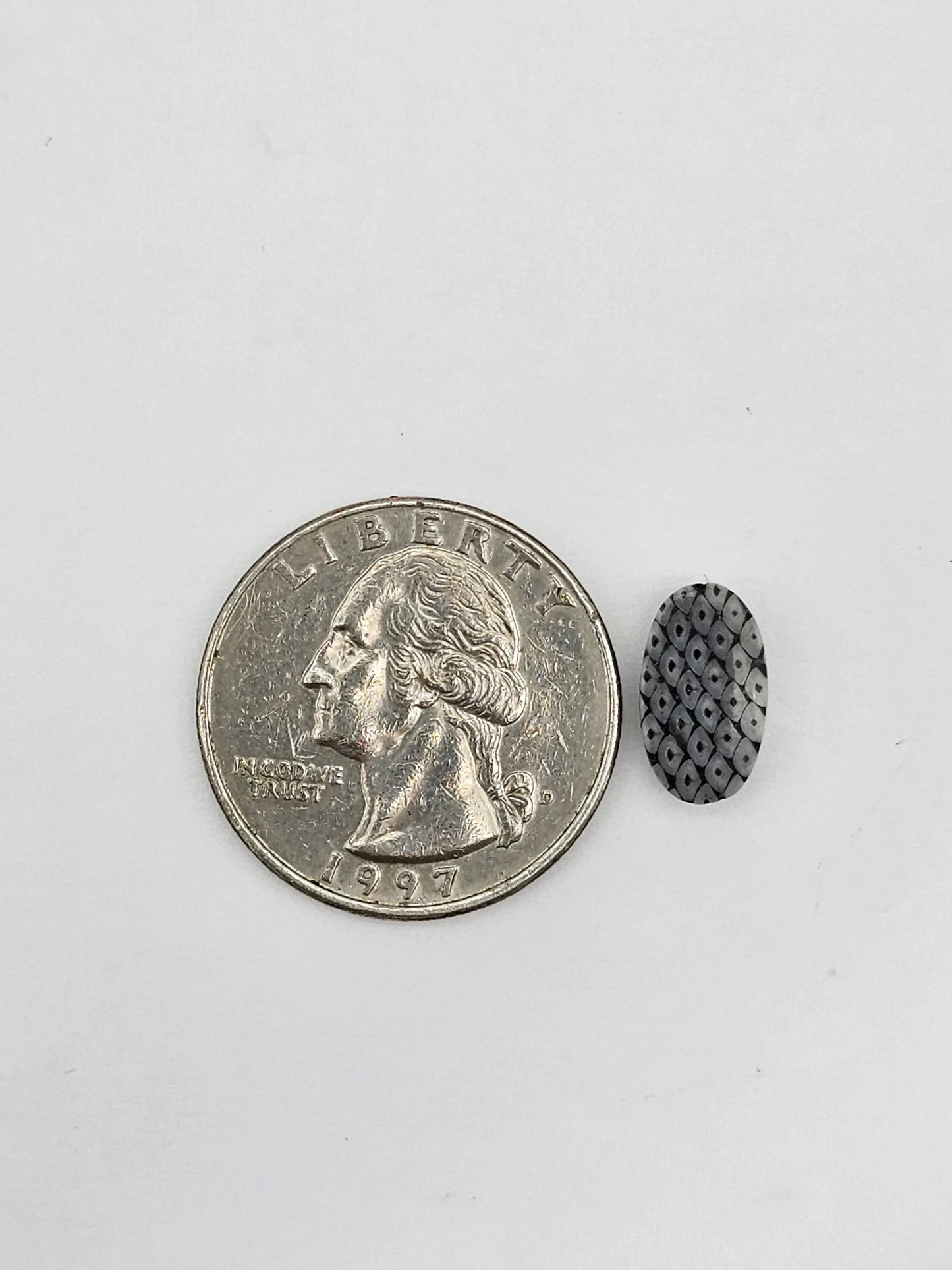 Snake skin agate cabochon