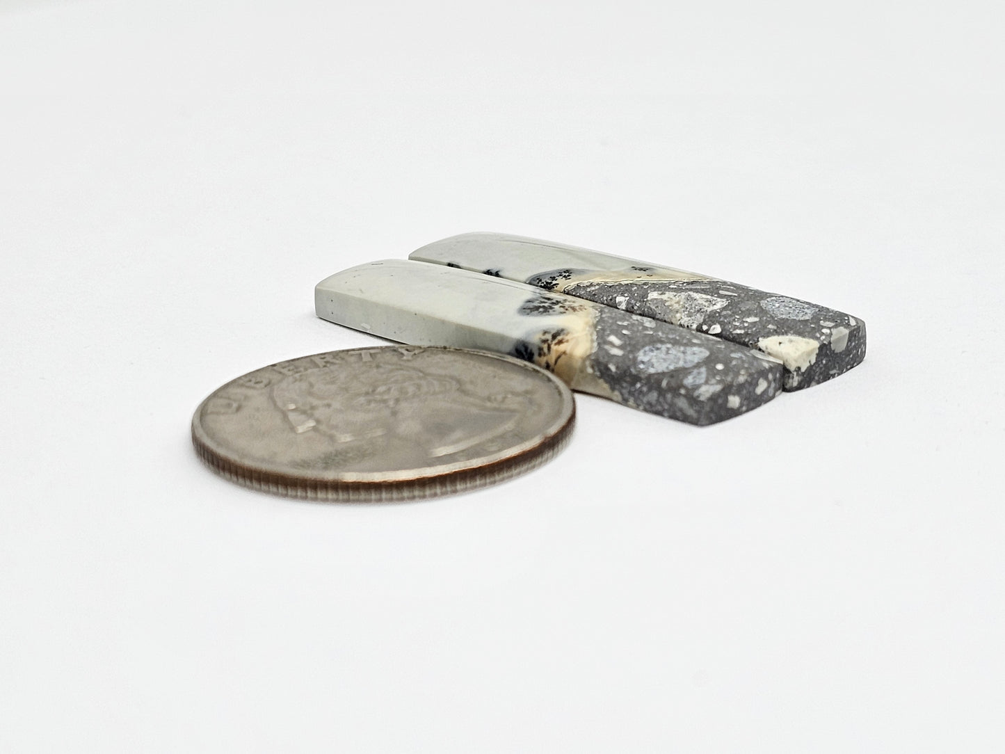 Maligano Jasper Cabochon Pair