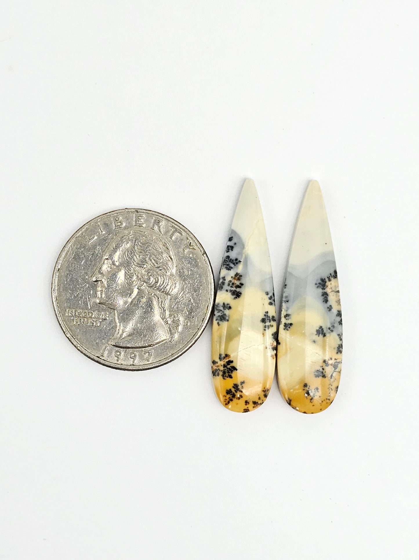 Maligano Jasper Cabochon Pair