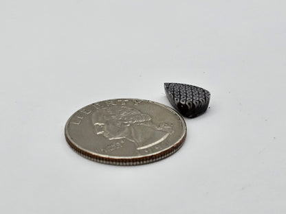 Snake skin agate cabochon