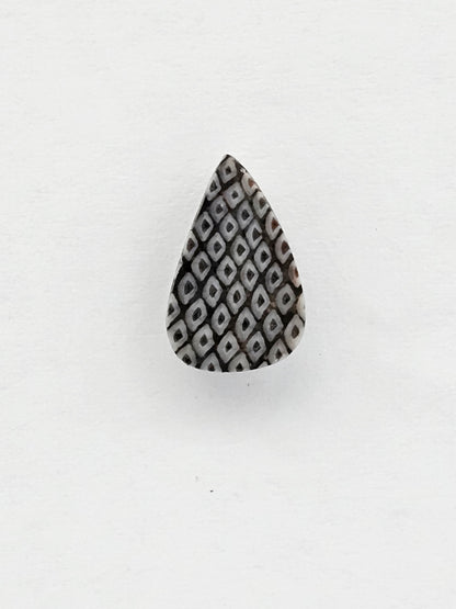 Snake skin agate cabochon