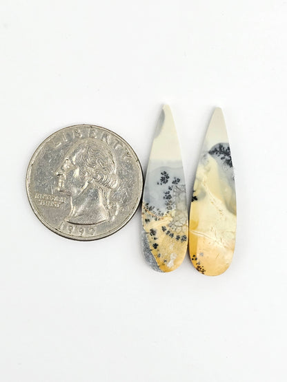 Maligano Jasper Cabochon Pair