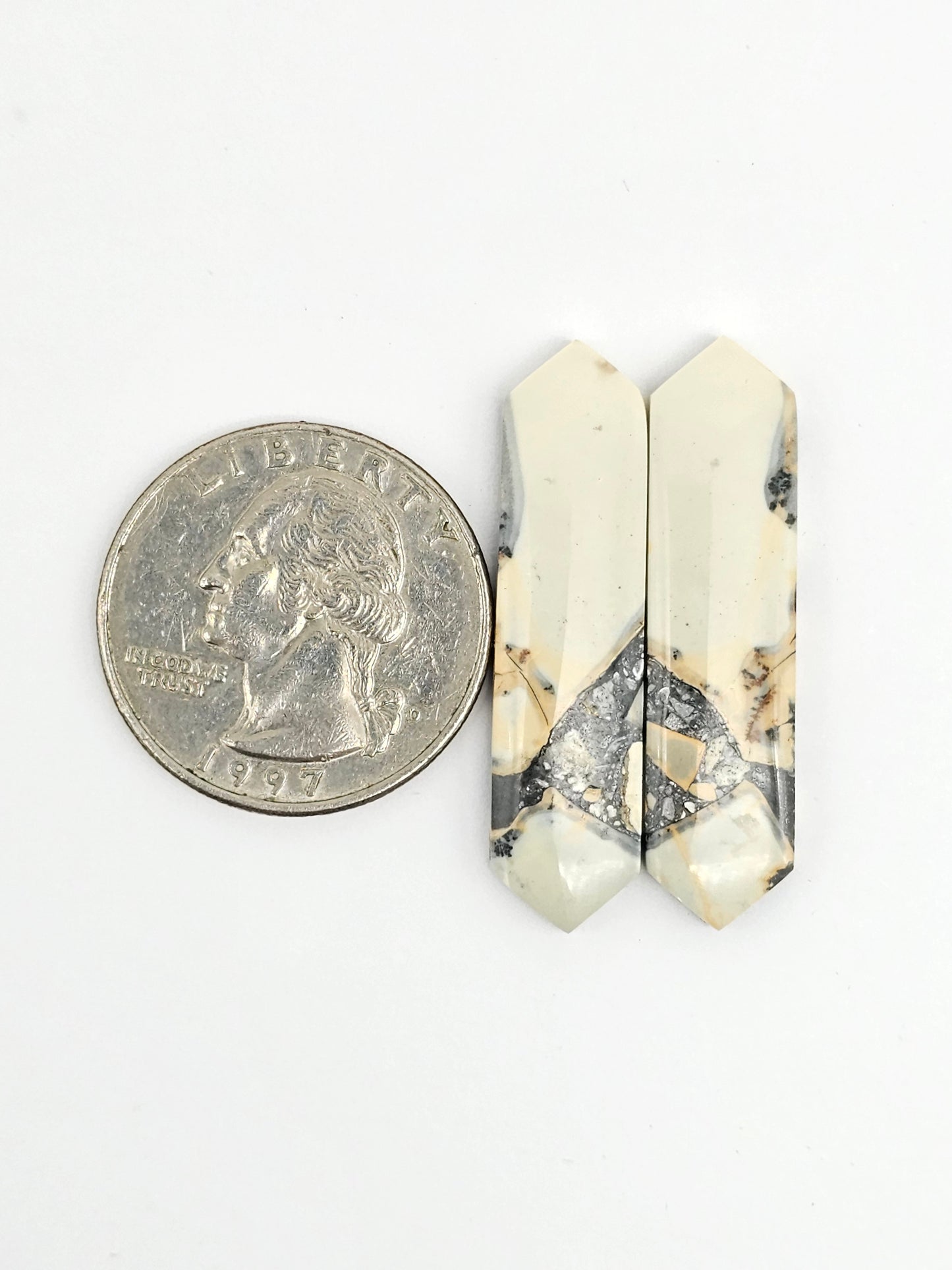 Maligano Jasper Cabochon Pair