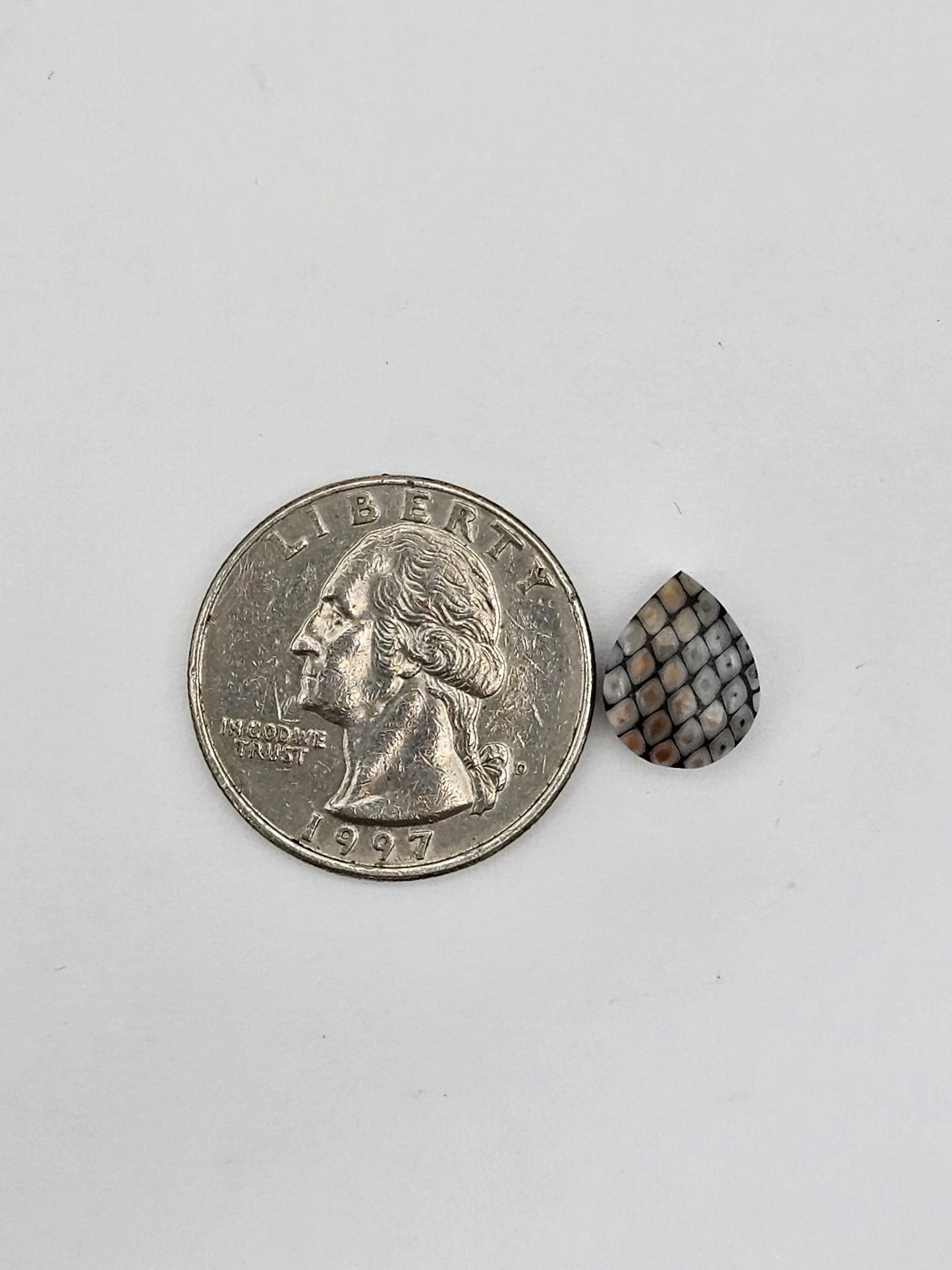 Snake agate cabochon large