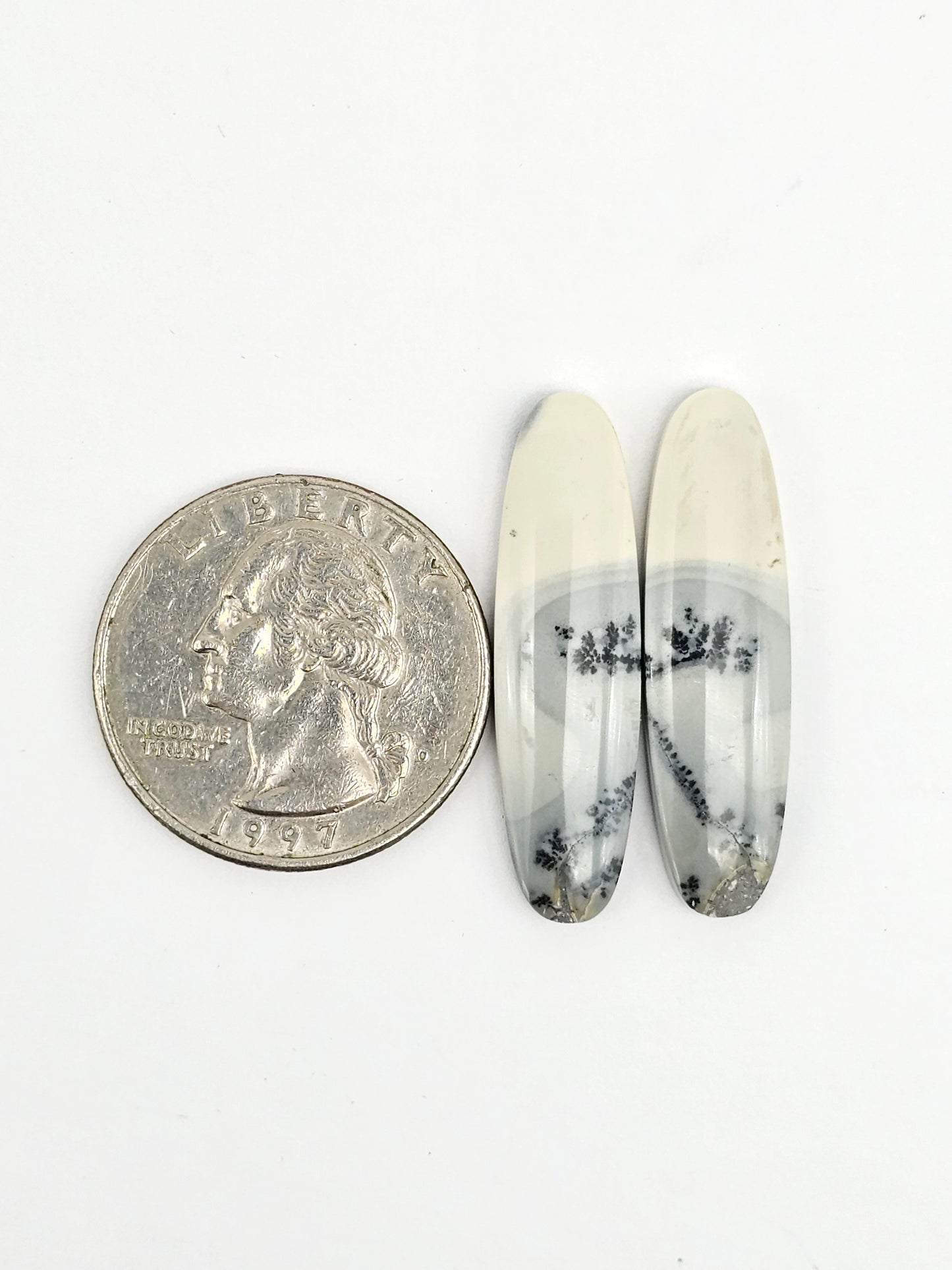 Maligano Jasper Cabochon Pair