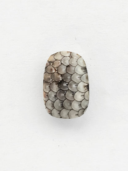Snake skin agate cabochon