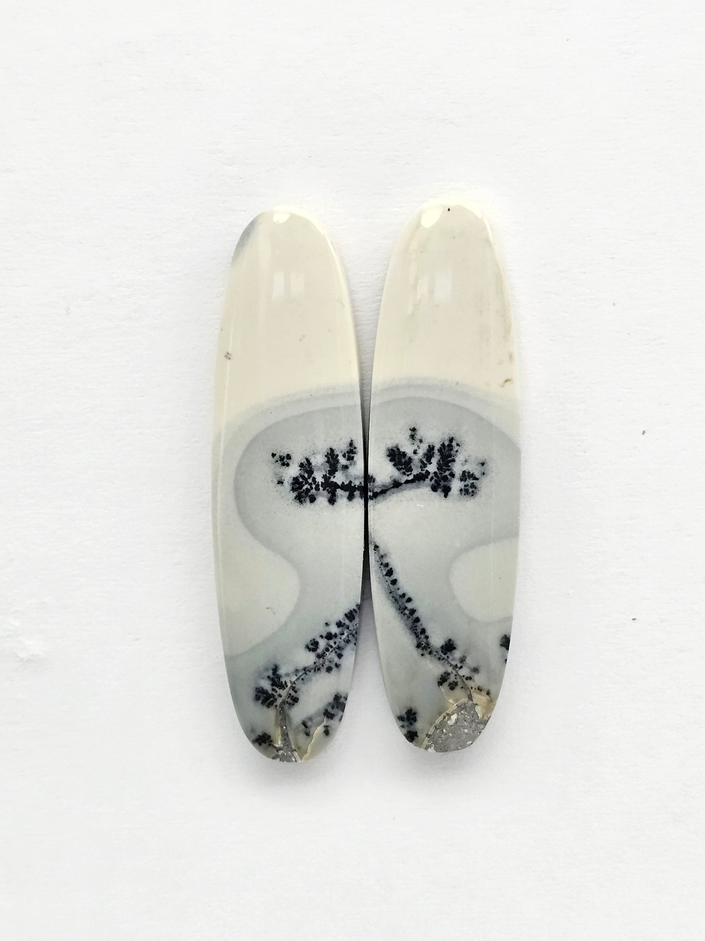 Maligano Jasper Cabochon Pair
