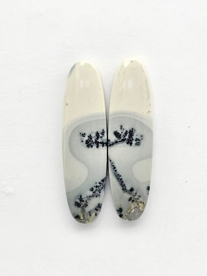 Maligano Jasper Cabochon Pair