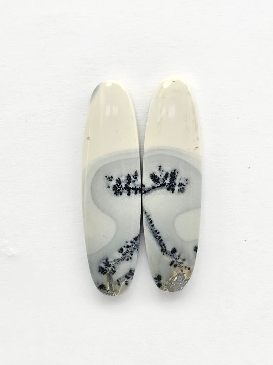 Maligano Jasper Cabochon Pair