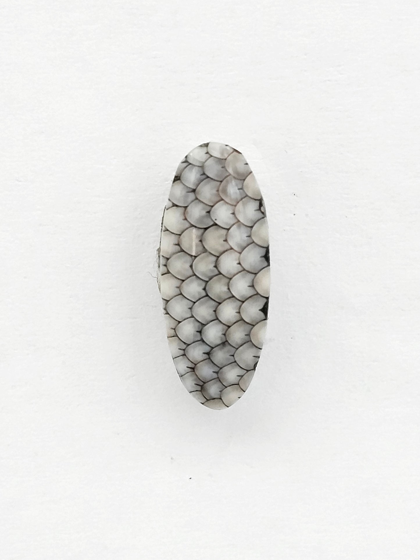 Snake skin agate cabochon