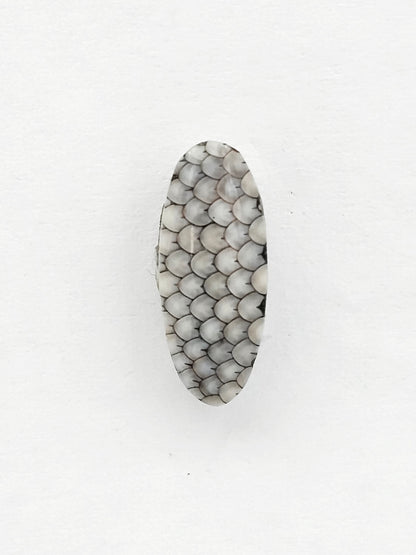 Snake skin agate cabochon