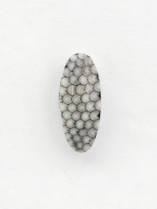 Snake skin agate cabochon