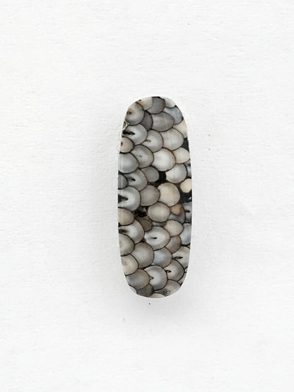 Snake skin agate cabochon