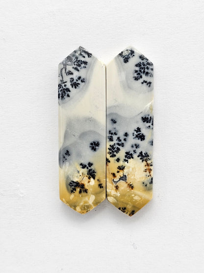 Maligano Jasper Cabochon Pair