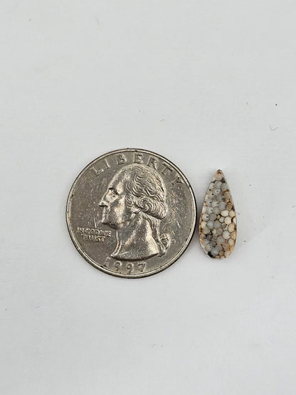 Snake skin agate cabochon