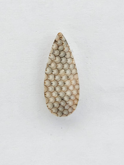 Snake skin agate cabochon