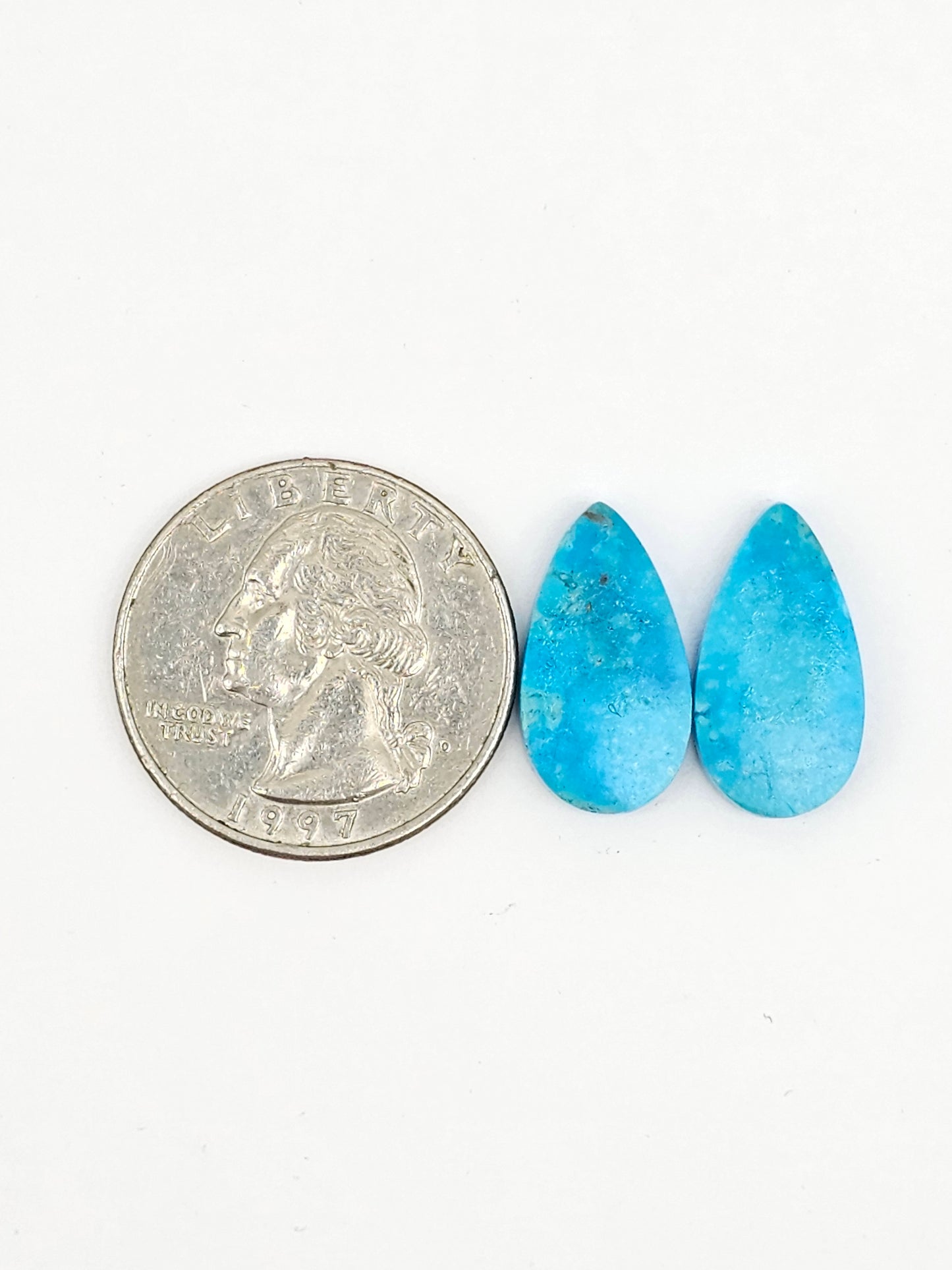 Cloud Mountain Turquoise Pair