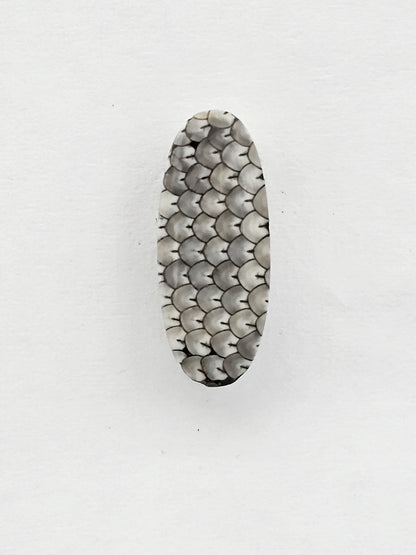 Snake skin agate cabochon