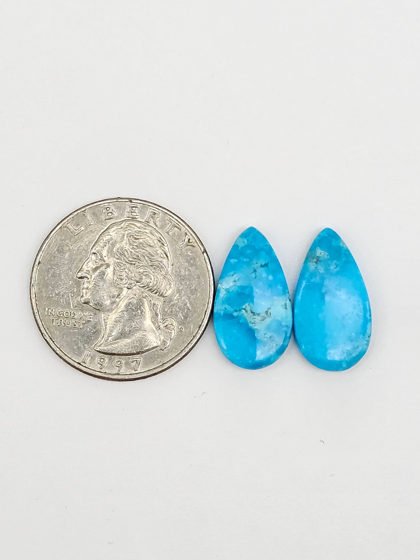 Cloud Mountain Turquoise Pair