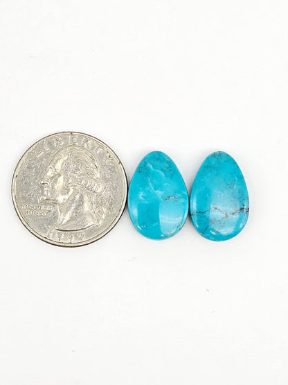 Cloud Mountain Turquoise Pair