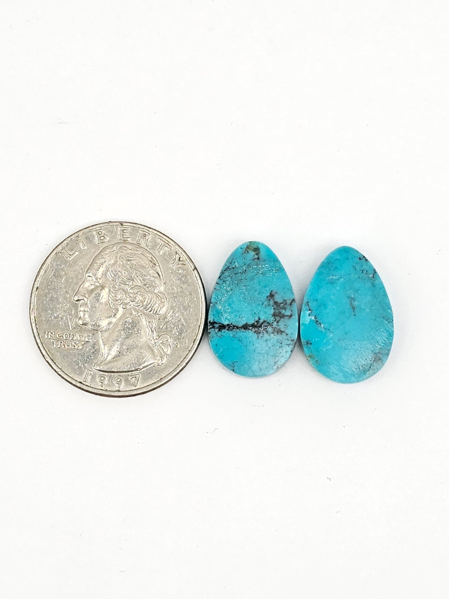 Cloud Mountain Turquoise Pair